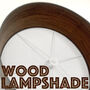 Wooden Lined Bespoke Lampshade, thumbnail 1 of 12