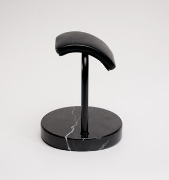 Nero Marquina Marble Watch Stand Black, 3 of 8