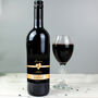 Personalised Couples Heart Shiraz Red Wine, thumbnail 1 of 7