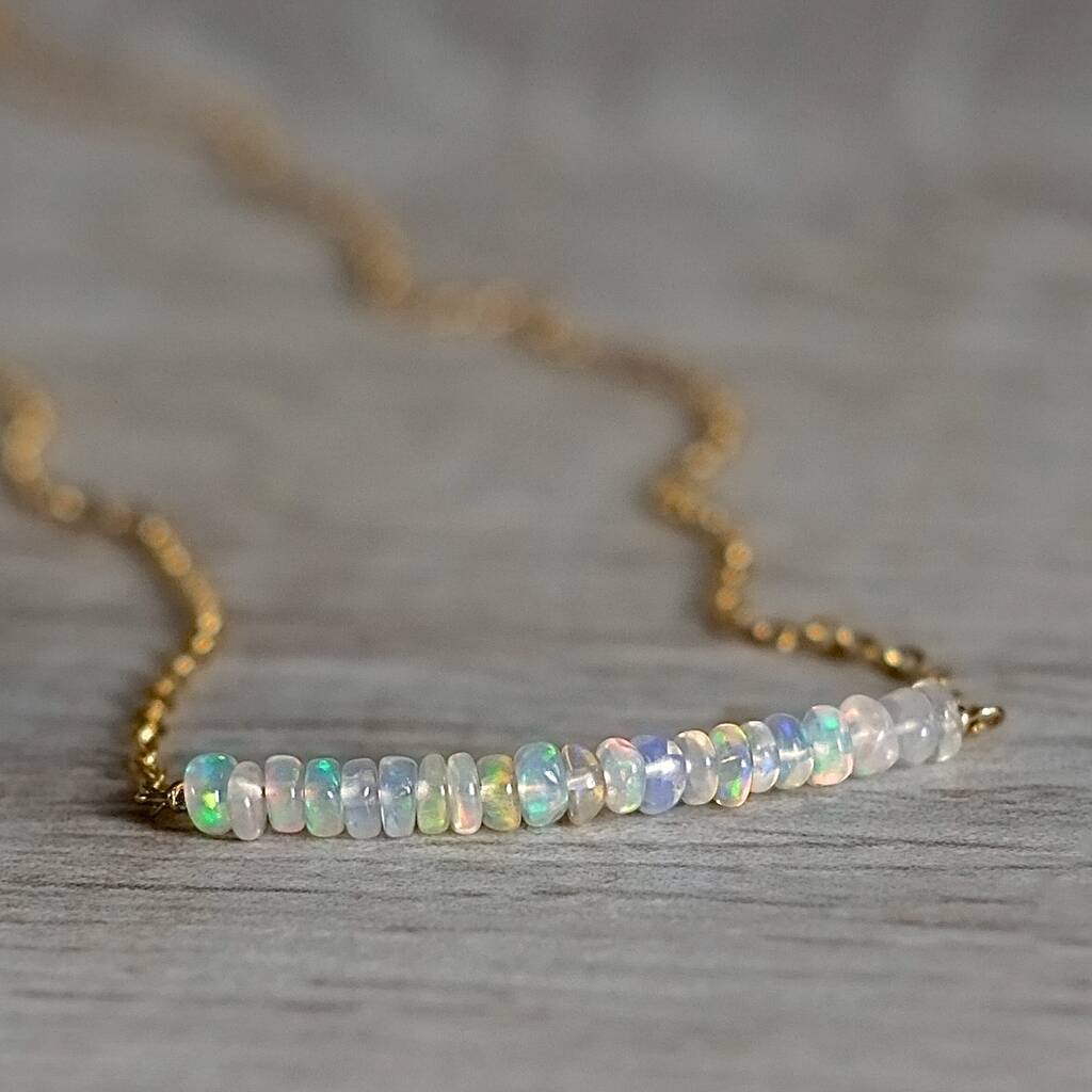 Real Opal Necklace, 1 of 12