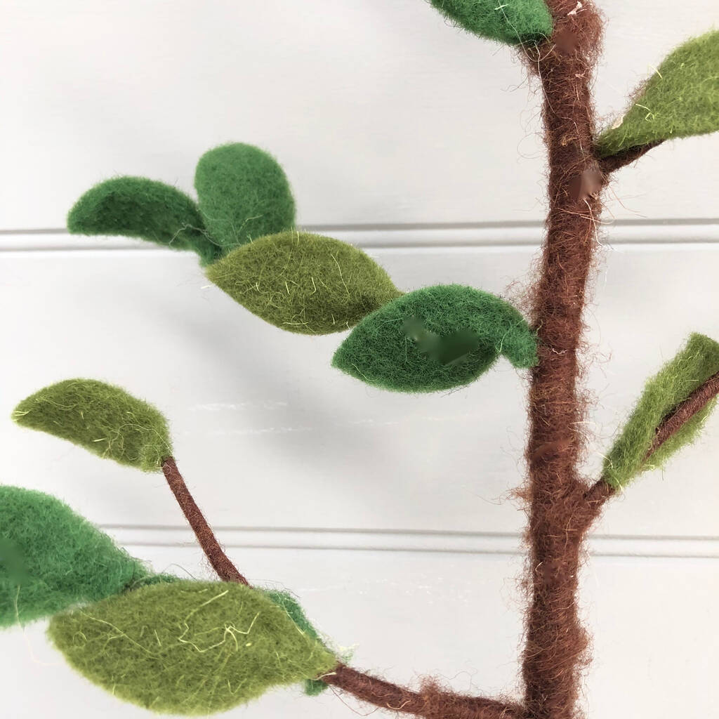 Handmade Felt Tree By Pink Pineapple Home & Gifts