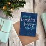 Merry Everything Christmas Cards Pack, thumbnail 3 of 6
