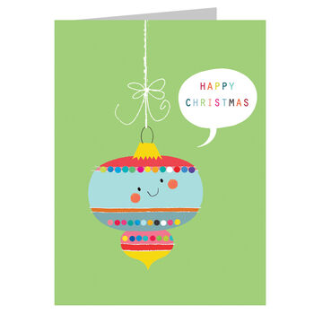 Mini Christmas Bauble Card, 2 of 5