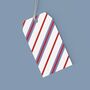 Luxury Striped Gift Wrapping Paper – Blue And Red Design, thumbnail 5 of 6