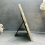 21cm Silver Flower Shaped Table Wall Mirror Small Gift, thumbnail 7 of 7