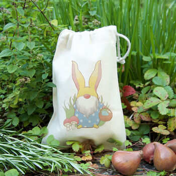 Personalised Easter Gonk Bag With Seeds, 2 of 2