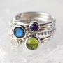 Create Your Own Gemstone Stacking Ring, thumbnail 1 of 12