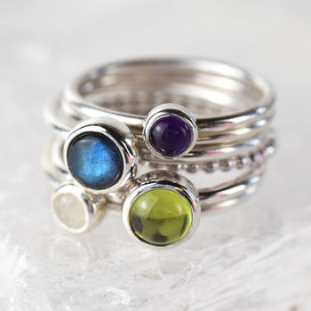Create Your Own Gemstone Stacking Ring, 3 of 6