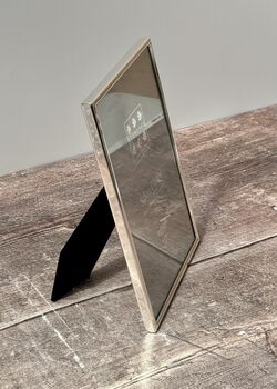 Sixtrees Slim Silver Plated Border Photo Frame, Five X Seven, 3 of 3