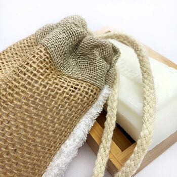Soap Saver Shower Bag. Eco Friendly And Zero Waste, 3 of 6
