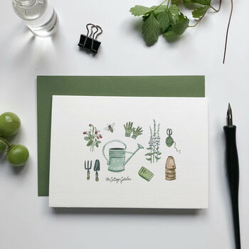 Garden Things Hand Illustrated Notecard Set, 2 of 5