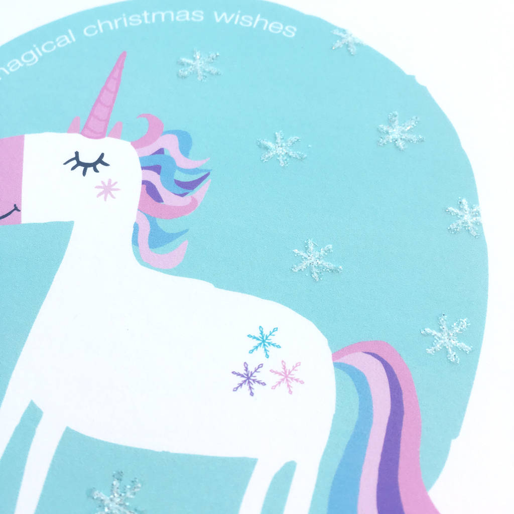personalised-sparkly-unicorn-christmas-card-by-mondaland