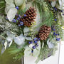 Eucalyptus And Blue Berry Christmas Wreath, thumbnail 4 of 5