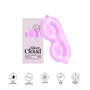 Silver Cloud Pink Heatless Curlers And Contour Sleep Mask, thumbnail 2 of 6