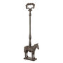 Cast Iron Horse Door Stop With Handle, thumbnail 2 of 5