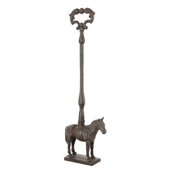 Cast Iron Horse Door Stop With Handle, 2 of 5