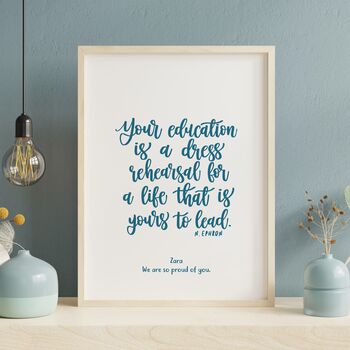 Personalised Exam Results Print Your Education, 3 of 6