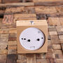 Personalised Wood Quartz Alarm Clock With Engraving, thumbnail 2 of 3