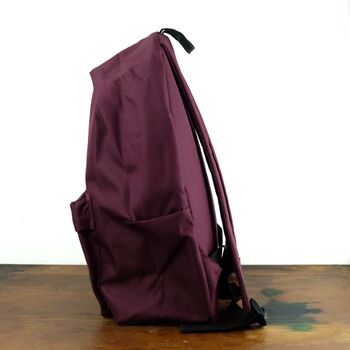 Hoy Daily Backpack Burgundy, 2 of 5