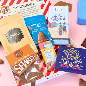 Milk Chocolate Tasting Set Letter Box Hamper, 2 of 11