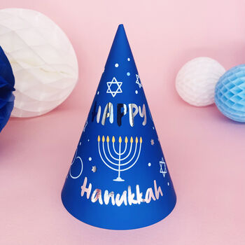 Happy Hanukkah Party Hats, 3 of 3