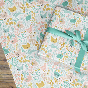 Spring Chicken Wrapping Paper Roll Or Folded, 2 of 3