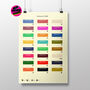 40th Birthday Gift Colours Of 1985 Customized, thumbnail 1 of 10