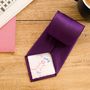 Personalised Secret Message Tie For Dad, thumbnail 4 of 6
