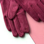 Suede Two Buttoned Cuff Gloves, thumbnail 11 of 12