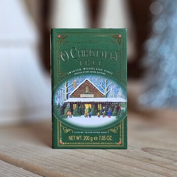 'O Christmas Tree' Christmas Story Book Gift Soap, 3 of 3