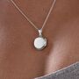Personalised Small Round Sterling Silver Locket, thumbnail 1 of 11