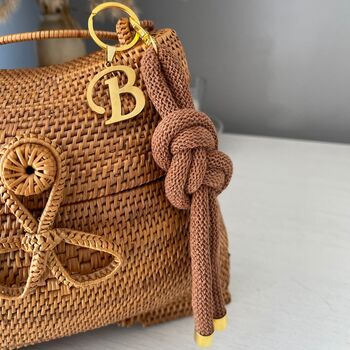 Personalised Cord Knot Keyring, 2 of 8