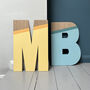 Large Wooden Personalised Printed Letter, thumbnail 5 of 12