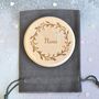 Personalised Floral Compact Mirror Mothers Day Gift, thumbnail 3 of 3