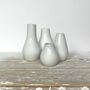 Porcelain Mini Vases Set Of Four, thumbnail 2 of 3