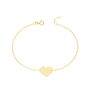 Heart Shape With Chain Bracelet, thumbnail 2 of 2