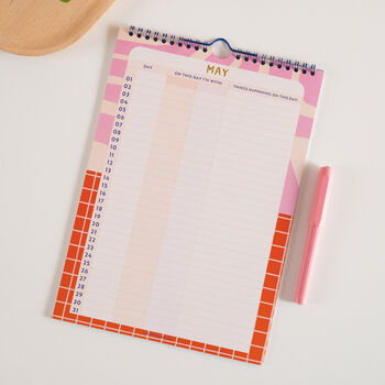 Undated Kids Co Parenting | Family Calendar, 4 of 5