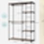 Portable Freestanding Wardrobe Closet Organize, thumbnail 2 of 10