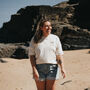 Surf And Sun Embroidered Oversized T Shirt, thumbnail 4 of 9