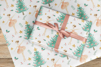 The Nutcracker Christmas Wrapping Paper Roll Or Folded, 2 of 11