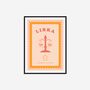 Children's Libra Zodiac Print, thumbnail 7 of 8