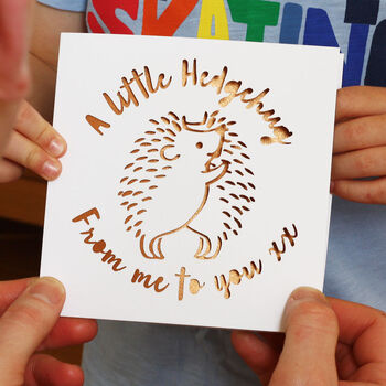 Hedge Hug Card, 3 of 5