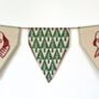Handmade Christmas Shakespeare Bunting, thumbnail 4 of 4