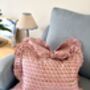 Indian Blockprint Cushion, thumbnail 2 of 3