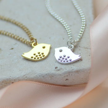 Lovebird Charm Necklace, 3 of 8