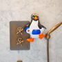 Steepletone Penguin Shower Radio And Bluetooth Speaker, thumbnail 3 of 9