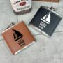 Personalised Sailing Hip Flask, thumbnail 1 of 3