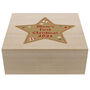 Personalised Christmas Star Keepsake Box, thumbnail 6 of 6