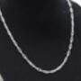 Sterling Silver Chain Necklace, thumbnail 6 of 9