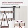 Wall Mounted Coat Rack With Removable Hooks, thumbnail 6 of 9